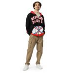 First to believe in Christ ASSYRIAN  Unisex cross over zip hoodie - Image 5
