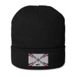 Organic ribbed beanie - Image 3