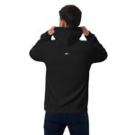 Ashur Banipal-the man that connects us-allUnisex eco raglan hoodie - Image 4