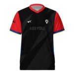 Recycled unisex Assyrian ashor Soccer sports jersey - Image 3